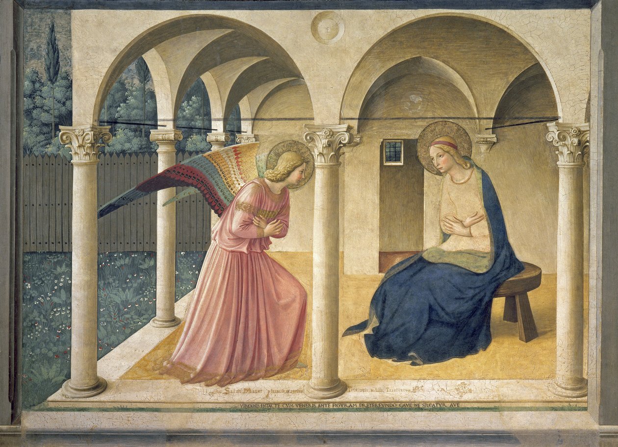 Bebudelsen, c.1438-45 af Fra Angelico