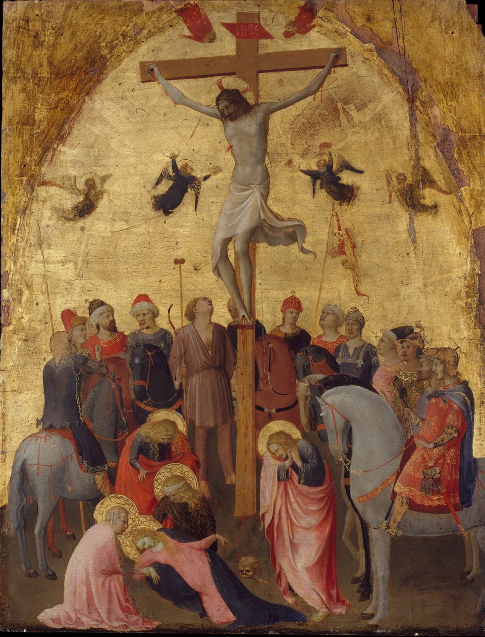 The Crucifixion, ca. 1420-23 (tempera på træ) af Fra Angelico