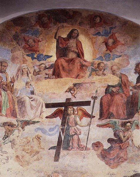 Sidste dom (fresko) (detalje af 78937) af Fra Bartolomeo