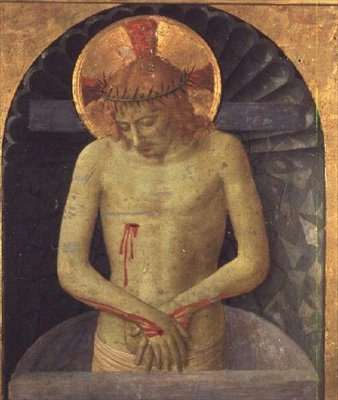 Den døde Kristus af Fra (c.1387 1455) Angelico