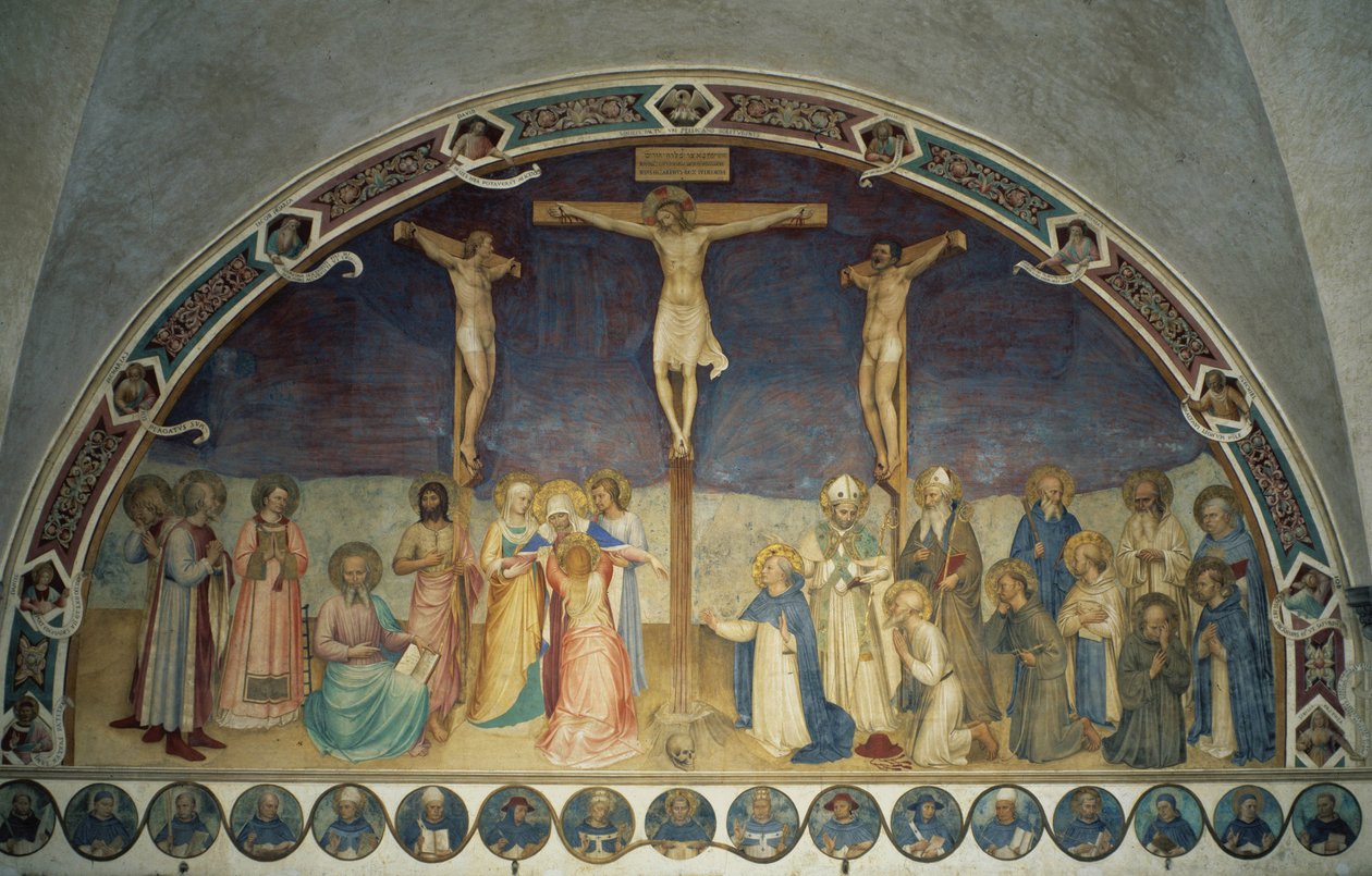 Crucifixion du Christ, 1442 af Fra Angelico