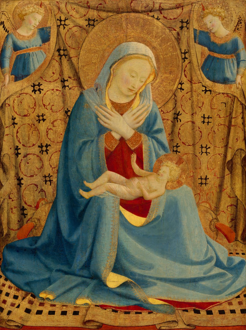 Ydmyghedens Madonna, ca. 1430. af Fra Angelico