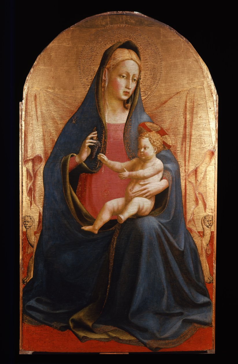 Jomfru og Barn af Fra Angelico