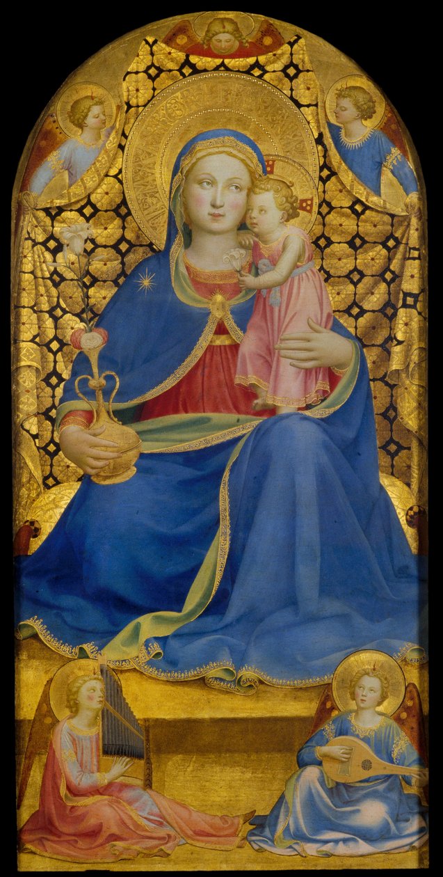 Jomfru af ydmyghed af Fra Angelico