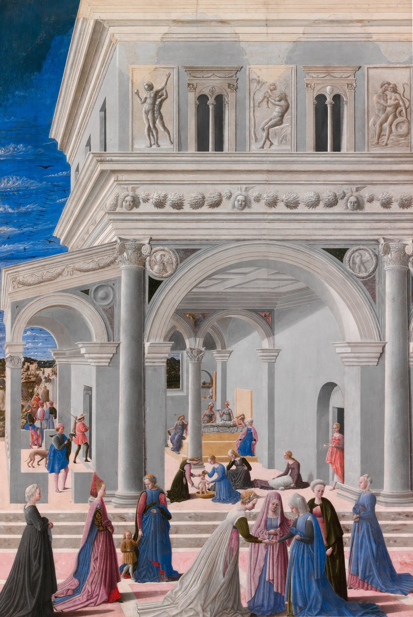 Jomfruens fødsel, 1467. af Fra Carnevale