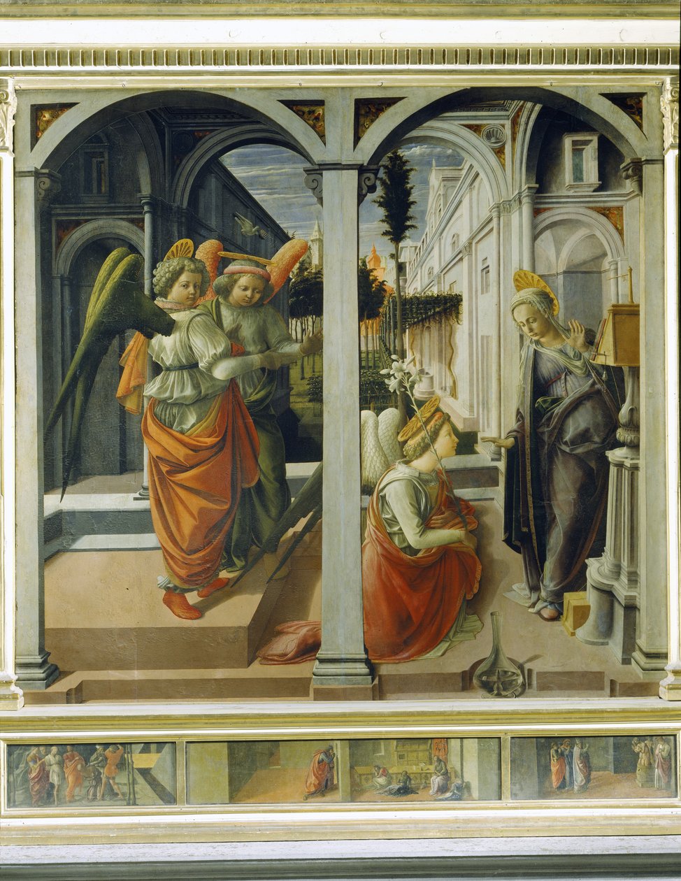 Bebudelse, ca. 1445 (panel) af Fra Filippo Lippi