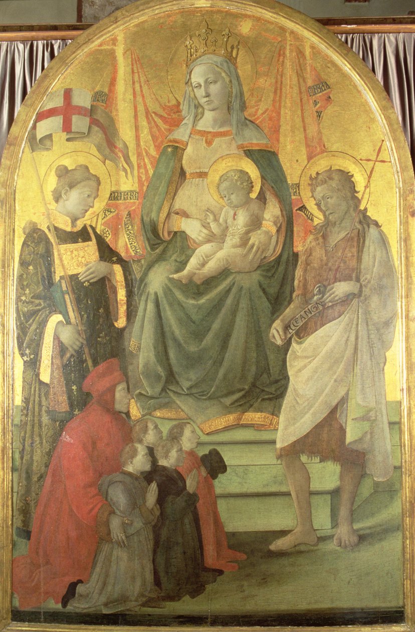 Madonna del Ceppo, 1453 af Fra Filippo Lippi