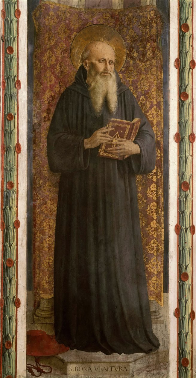Saint Bonaventure, ca. 1448. af Fra Giovanni Angelico da Fiesole