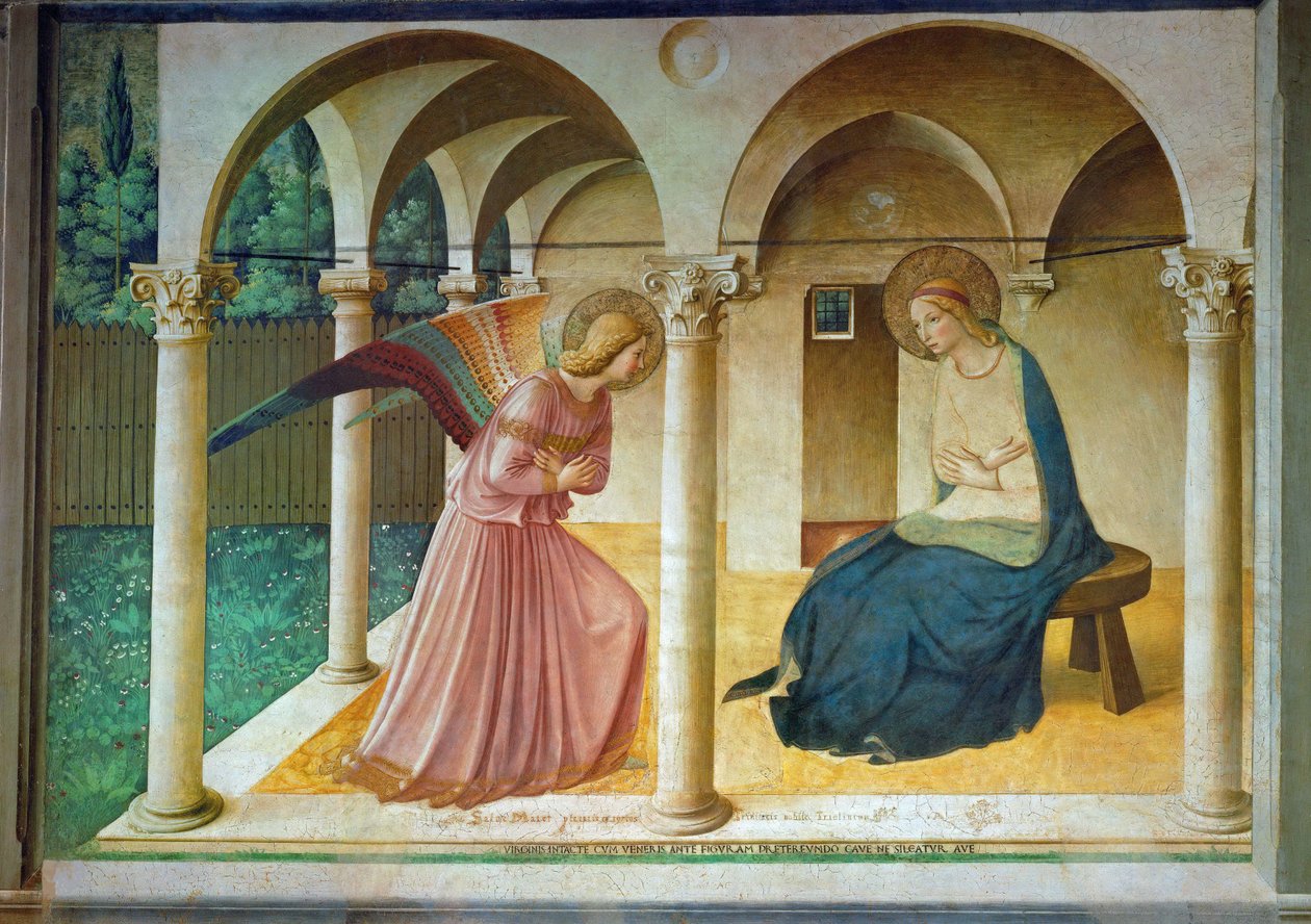 Bebudelsen. af Fra Giovanni Angelico da Fiesole