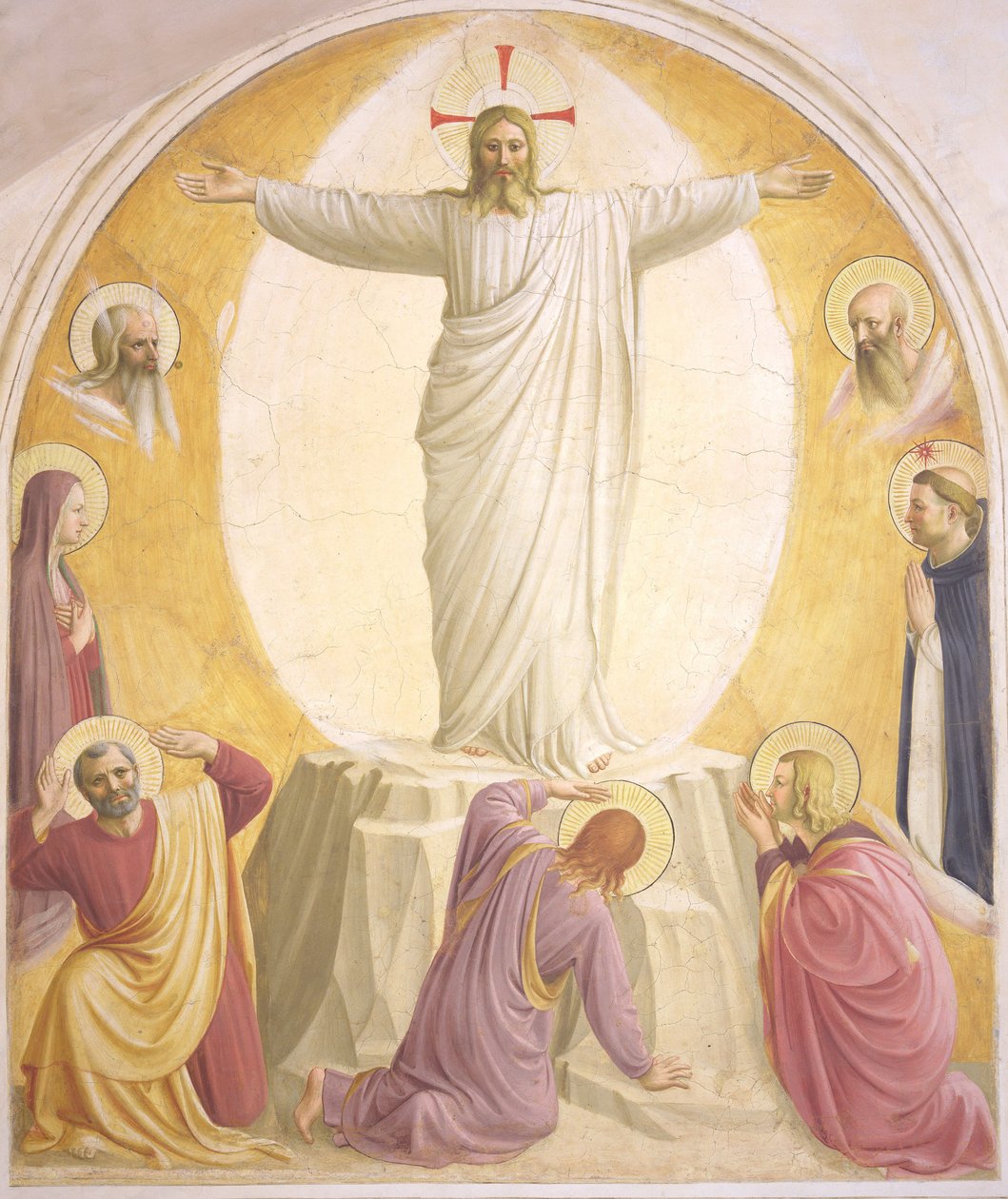 Jesu forvandling af Fra Giovanni Angelico da Fiesole
