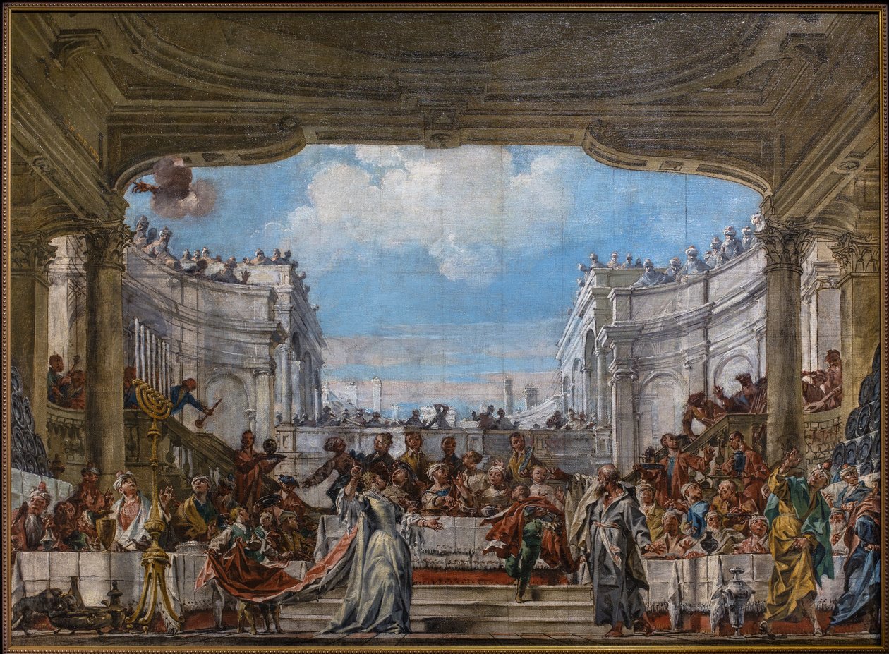 Balthazars fest af Fra Stefano da Carpi (1710 1796)