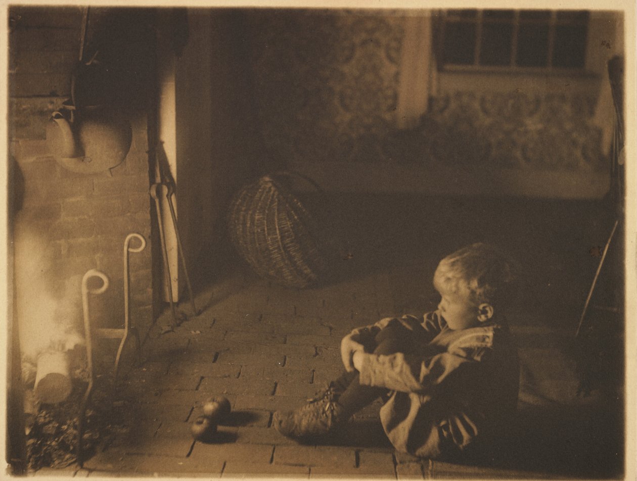[Ristning af æbler] af Frances Stebbins Allen
