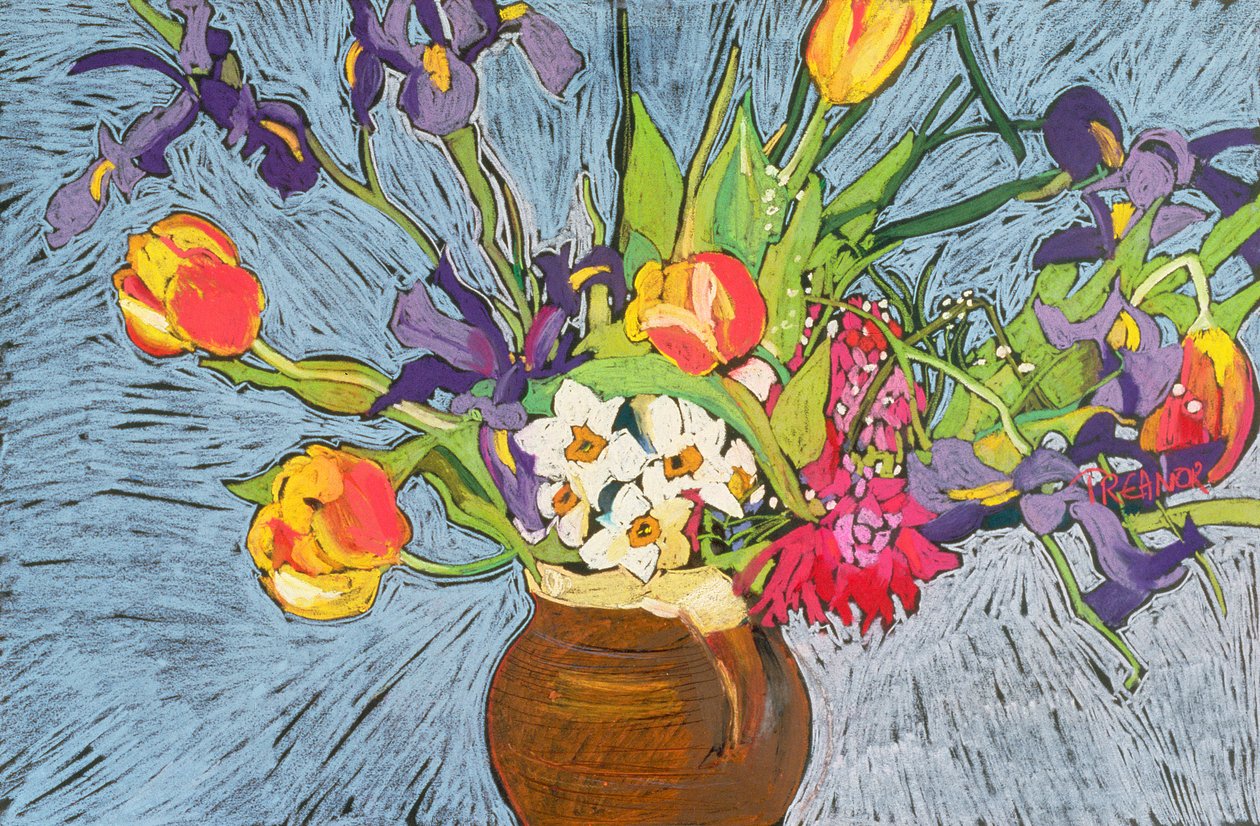 Forårsblomster af Frances Treanor