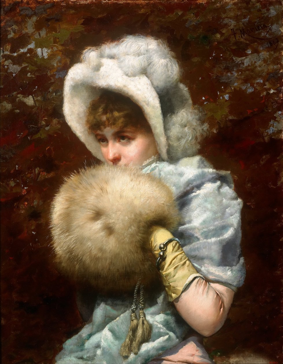 Vinter 1882 af Francesc Masriera