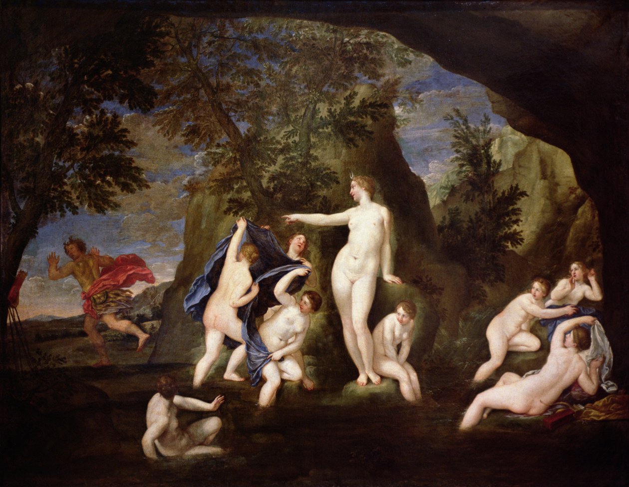 Diana og Actaeon af Francesco Albani
