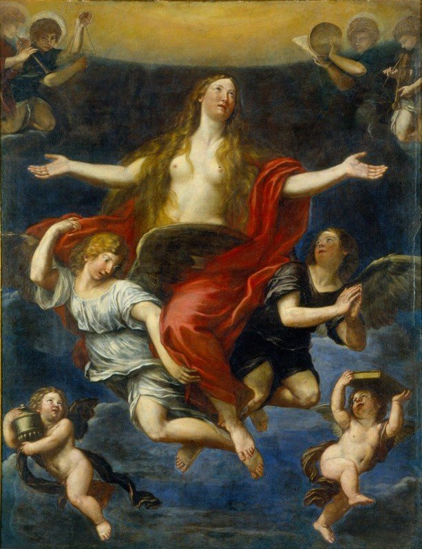 Ekstase af Maria Magdalena af Francesco Albani