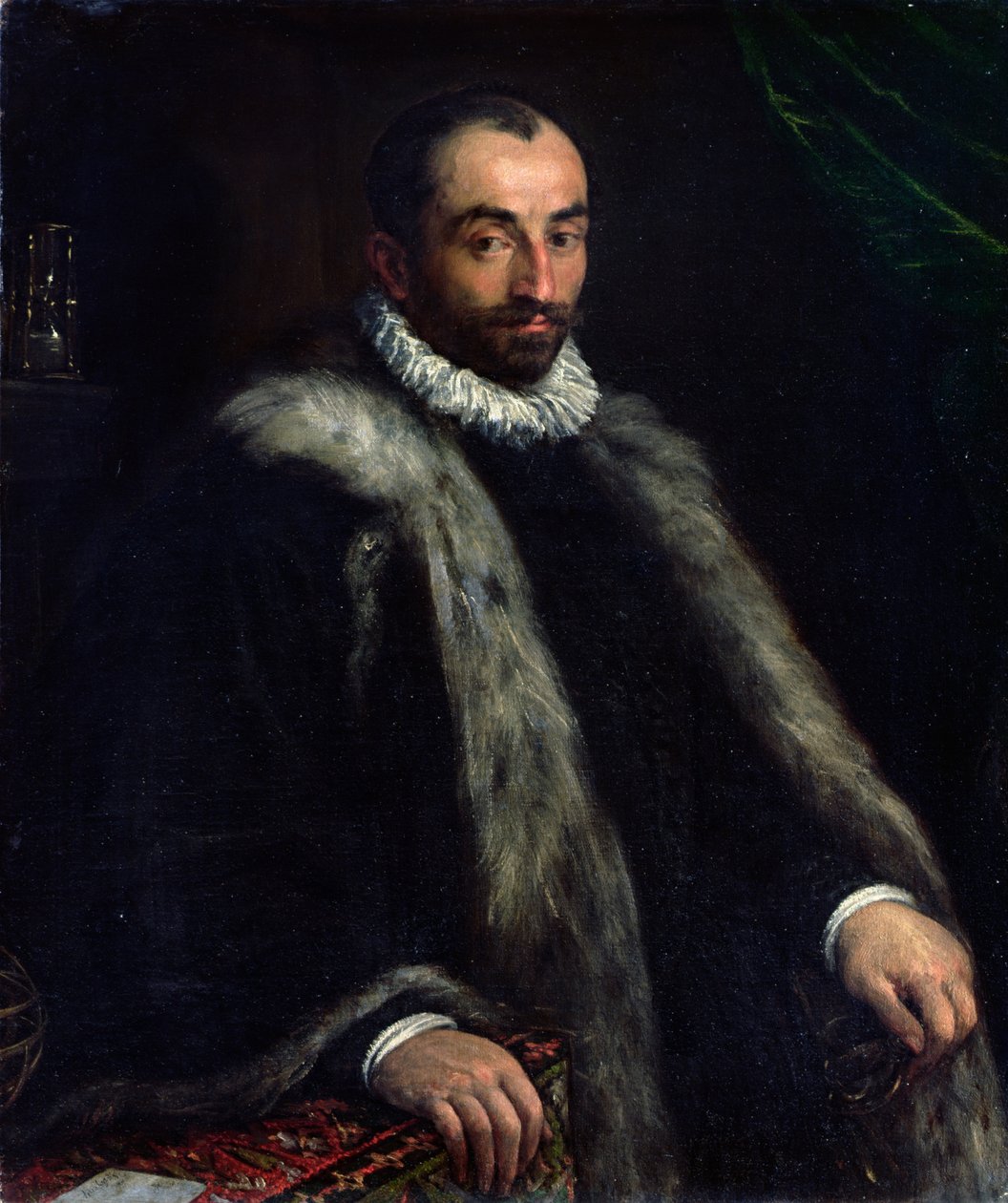 Den skæggede mand, 1580 af Francesco Bassano
