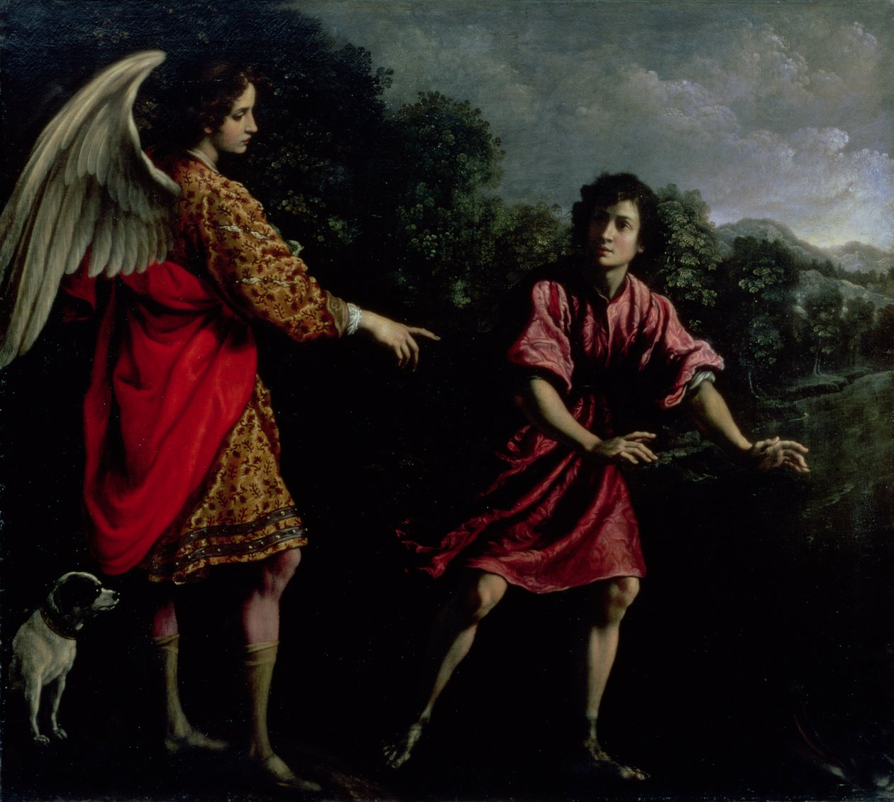 Tobias og englen af Francesco Corradi
