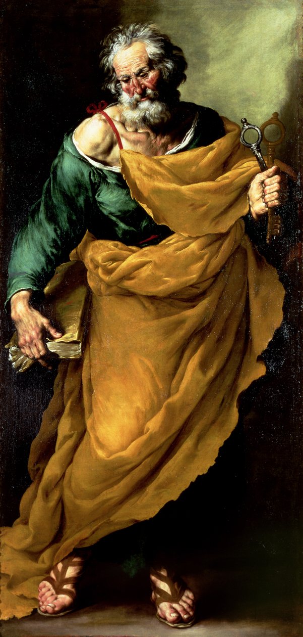 St. Peter af Francesco Fracanzano