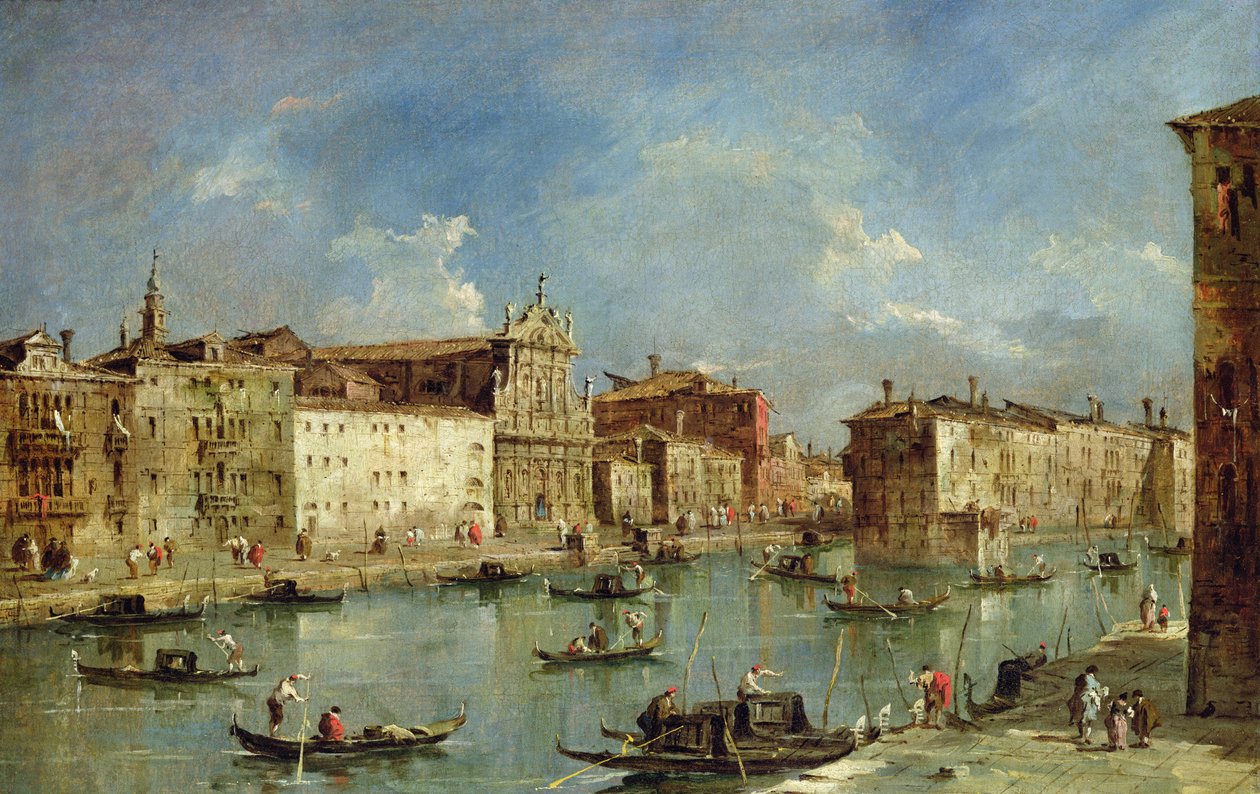 Den store kanal af Francesco Guardi