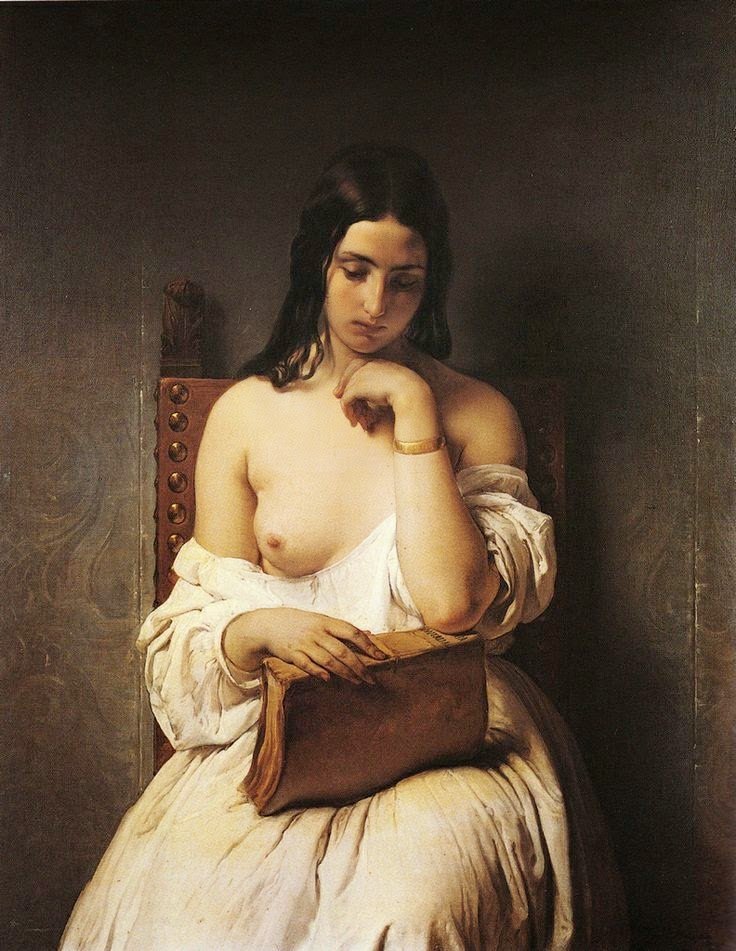 Meditation af Francesco Hayez