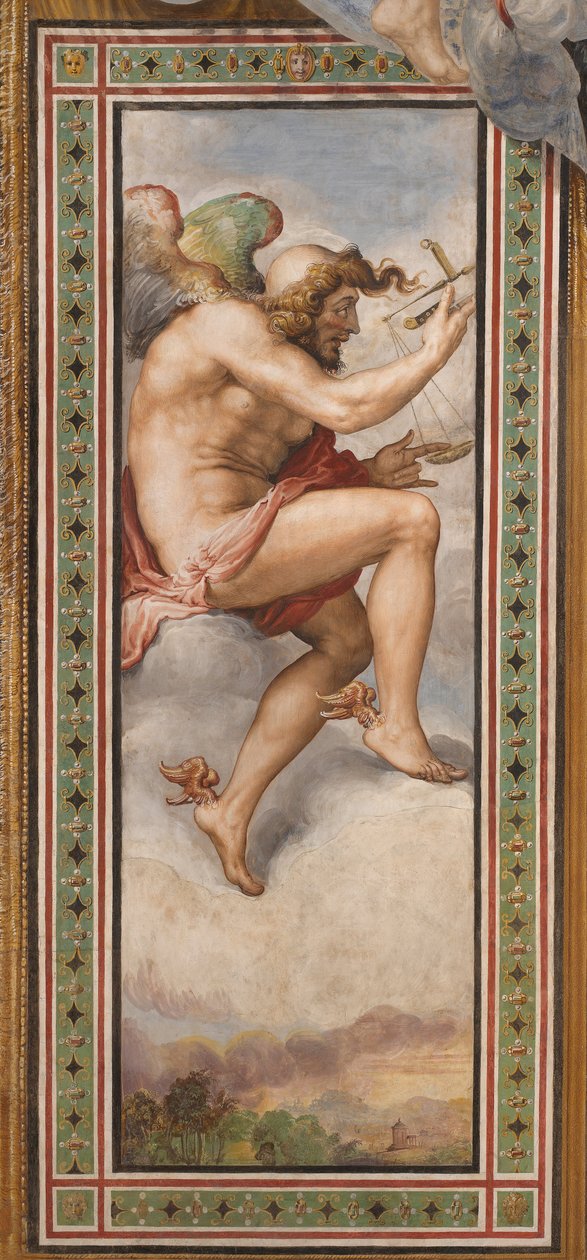 Time as Occasion (Kairos) af Francesco de Rossi Salviati Cecchino