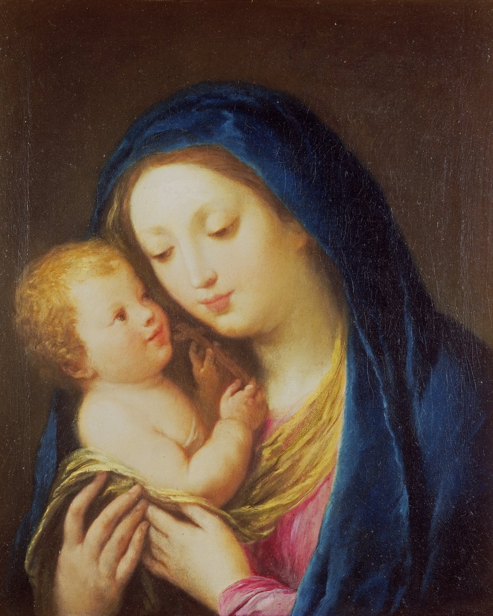 Madonna og barn af Francesco Zuccarelli