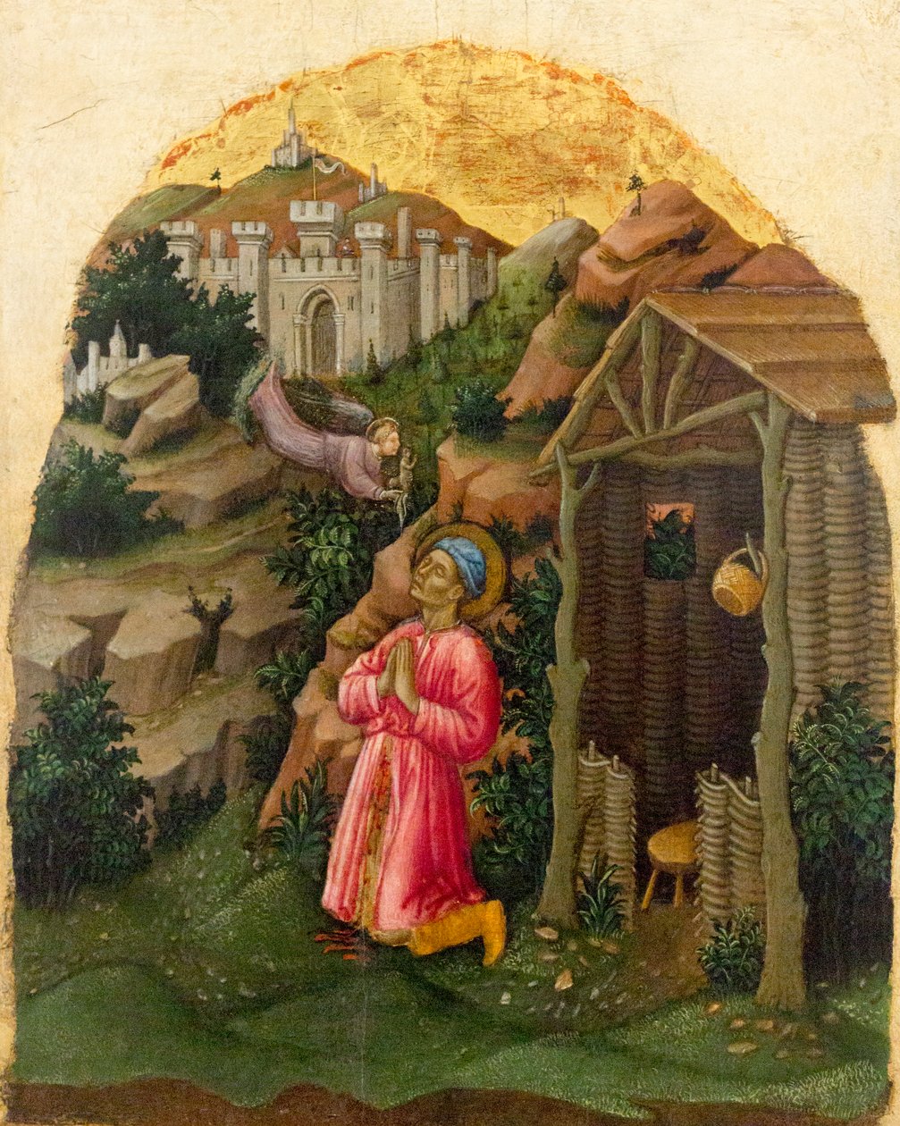 San Mamantes død af Francesco de Franceschi