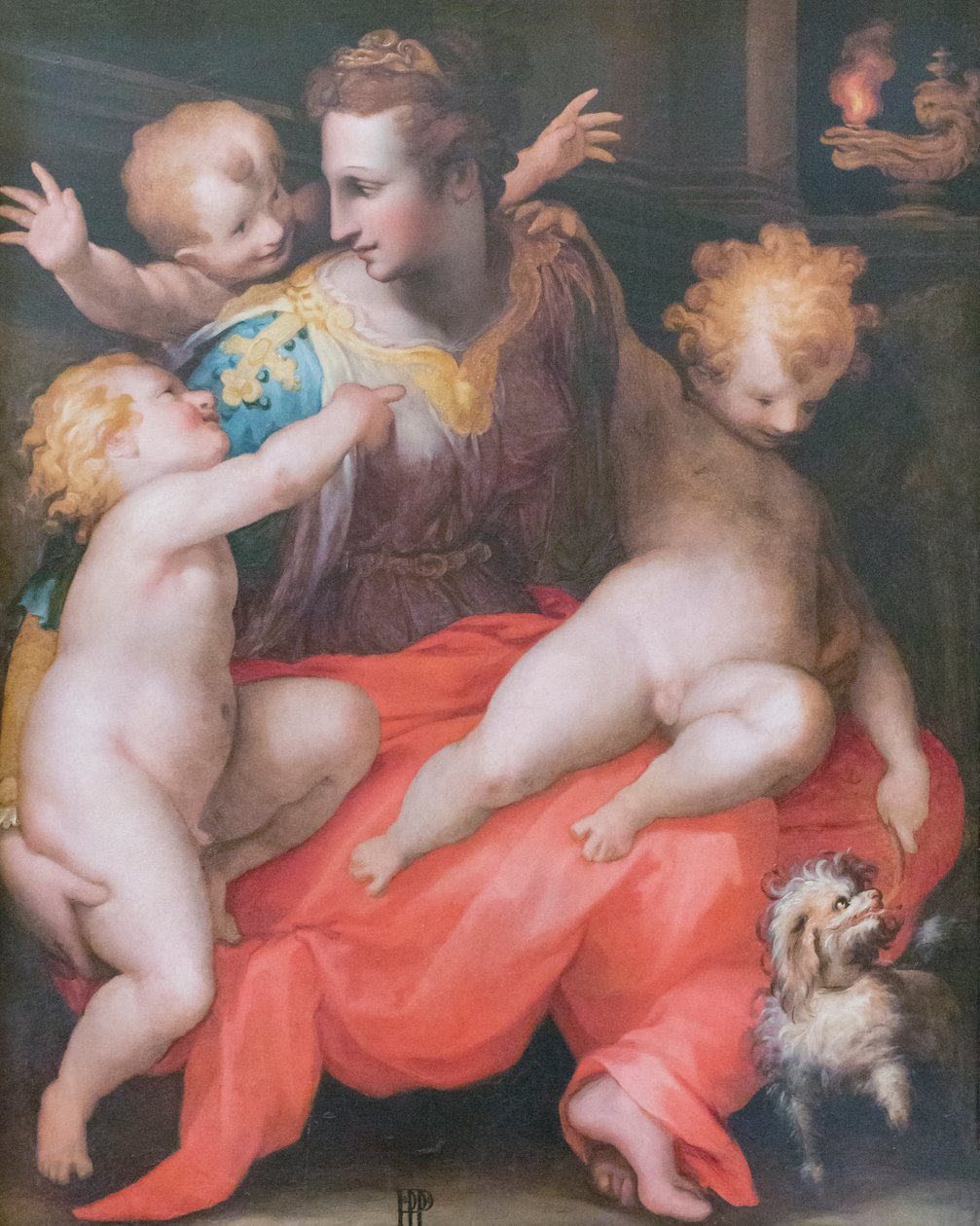 Allegorisk figur af Francesco (1544 97) Morandini
