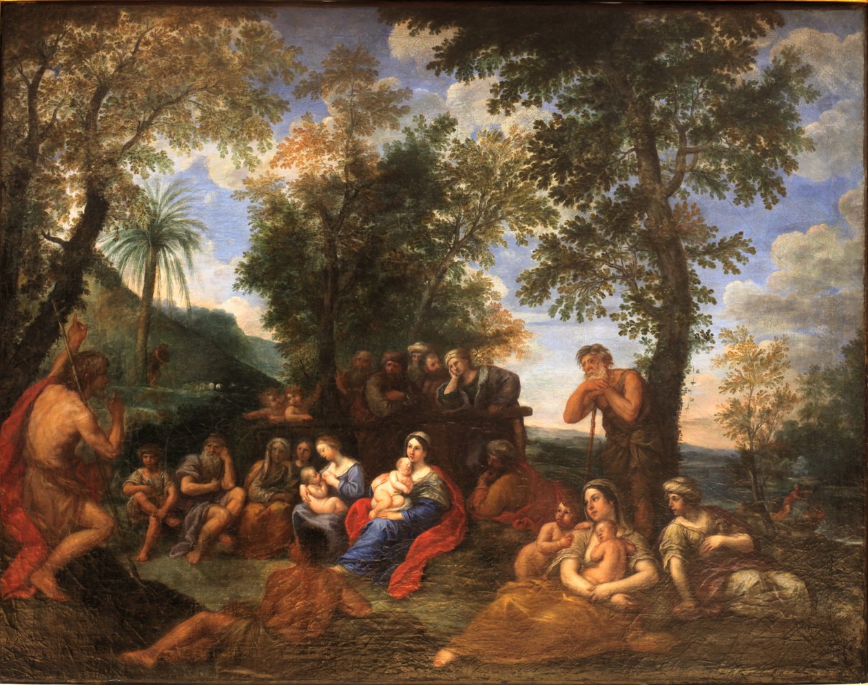 Prædiktion af Johannes Døberen af Francesco Albani
