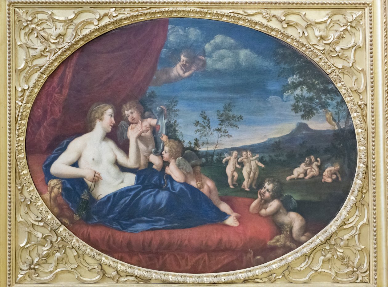 Venus og Amorer af Francesco Albani
