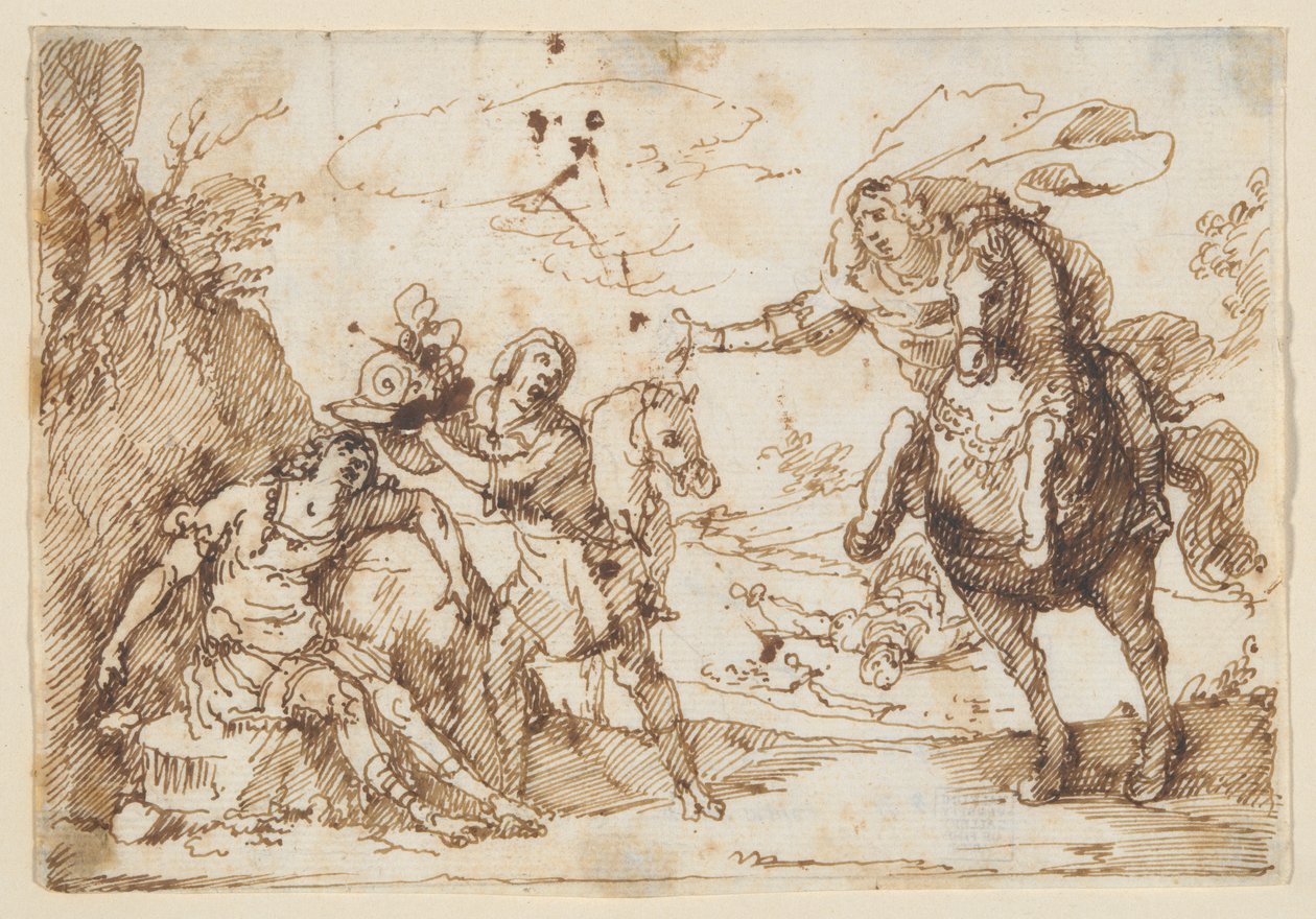 Scene fra Tasso af Francesco Allegrini