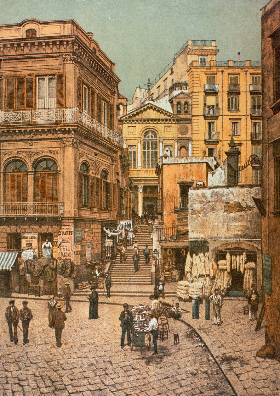 Gradelle af San Giuseppe, i Napoli af Francesco Aversano