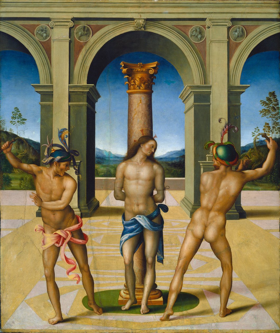 Kristi flagellation af Francesco Bacchiacca