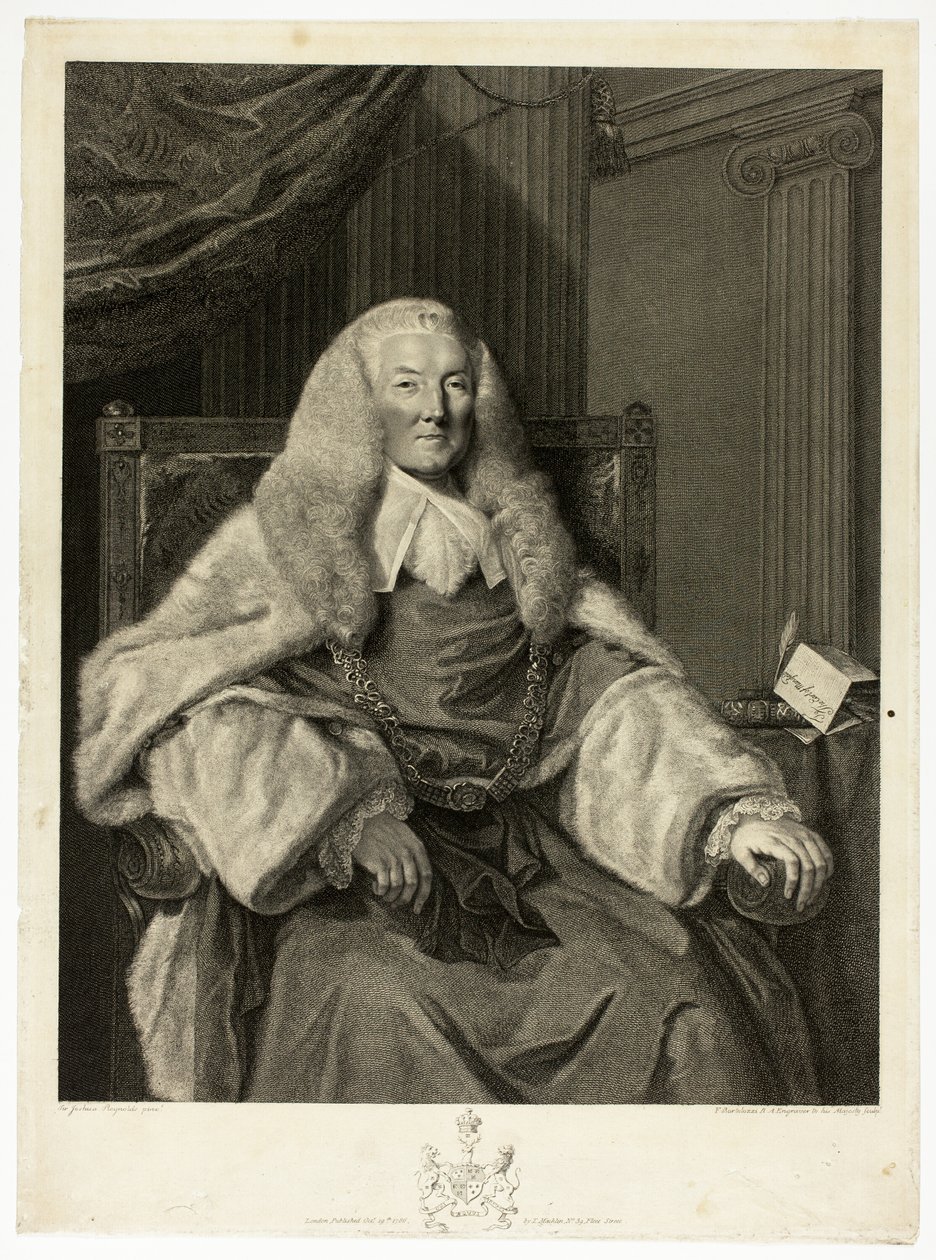 Earl Mansfield af Francesco Bartolozzi