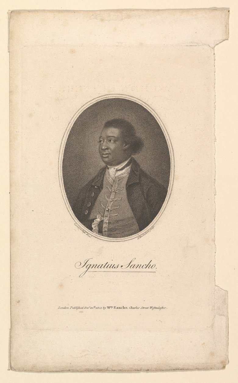 Ignatius Sancho, 1802. af Francesco Bartolozzi