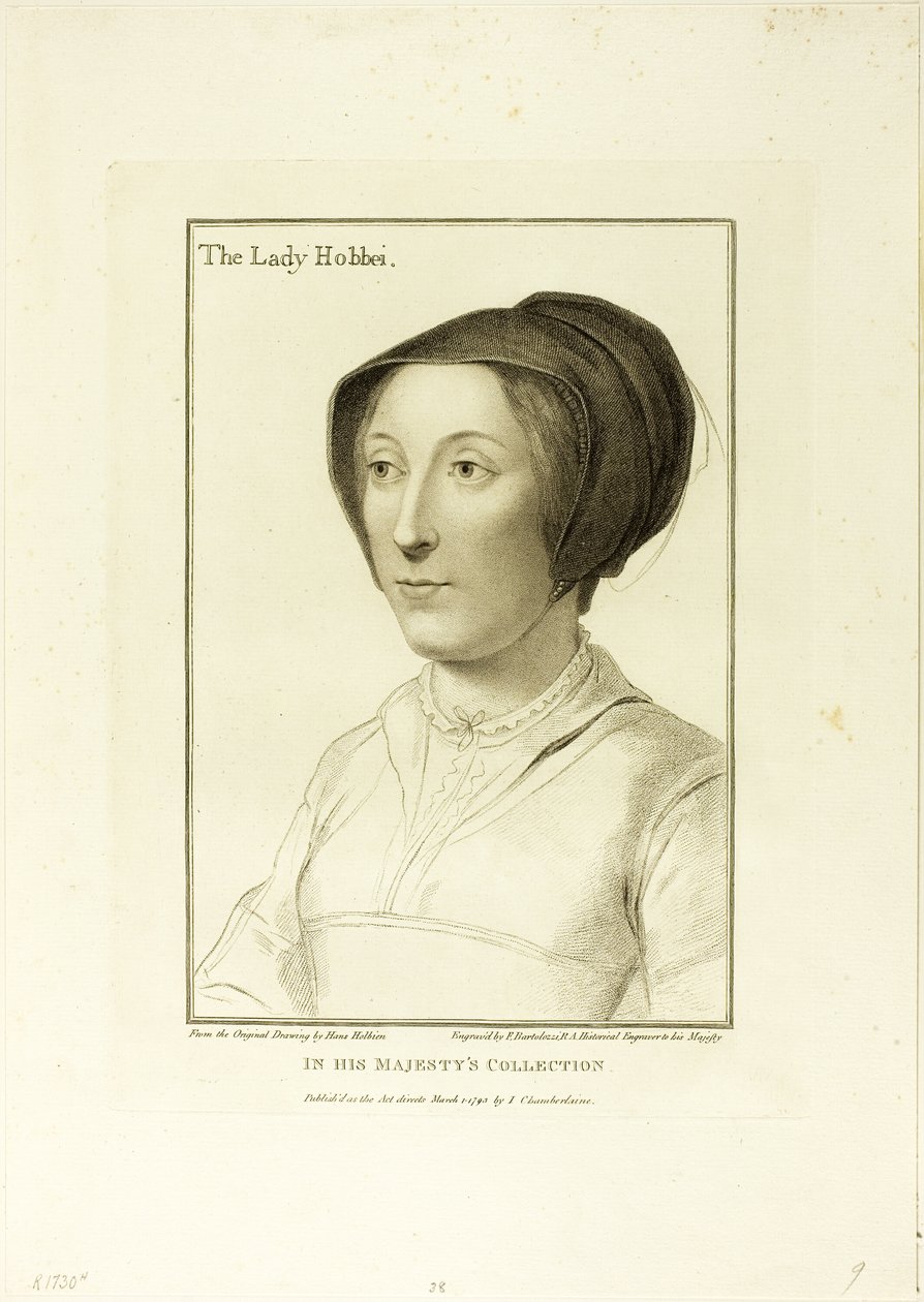 Lady Hobby af Francesco Bartolozzi