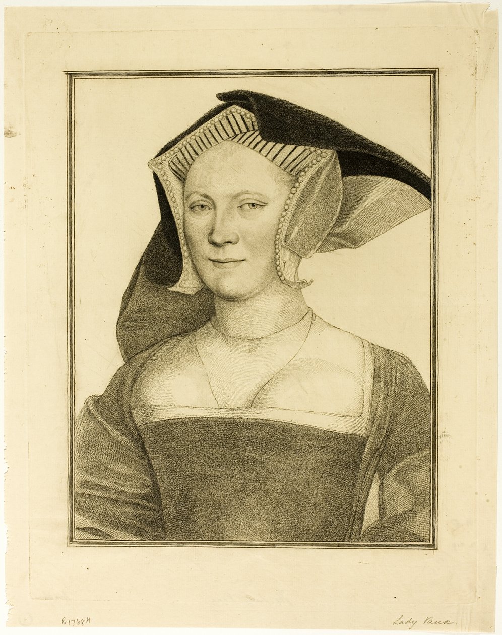 Lady Vaux af Francesco Bartolozzi