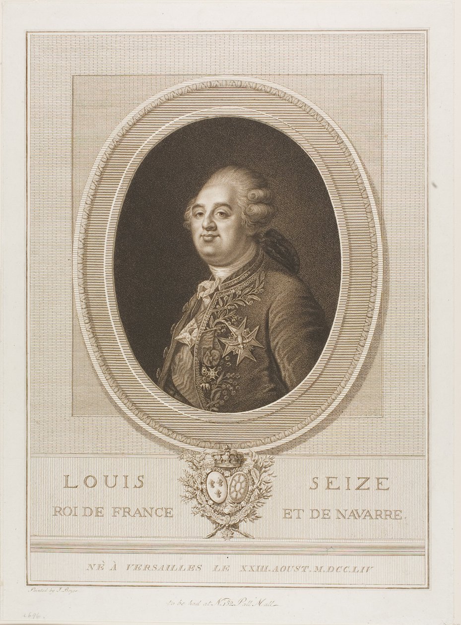 Louis Seize af Francesco Bartolozzi