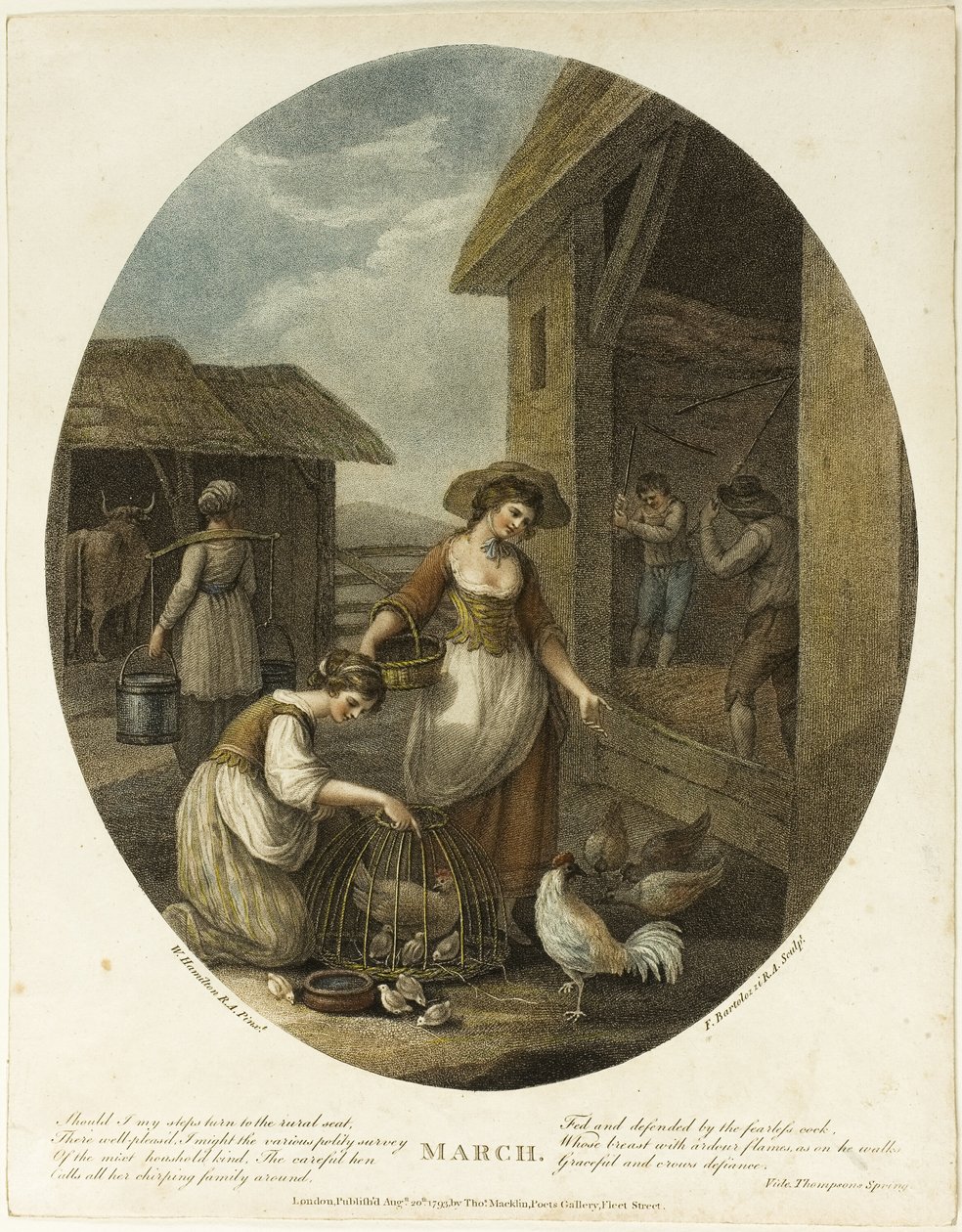marts af Francesco Bartolozzi