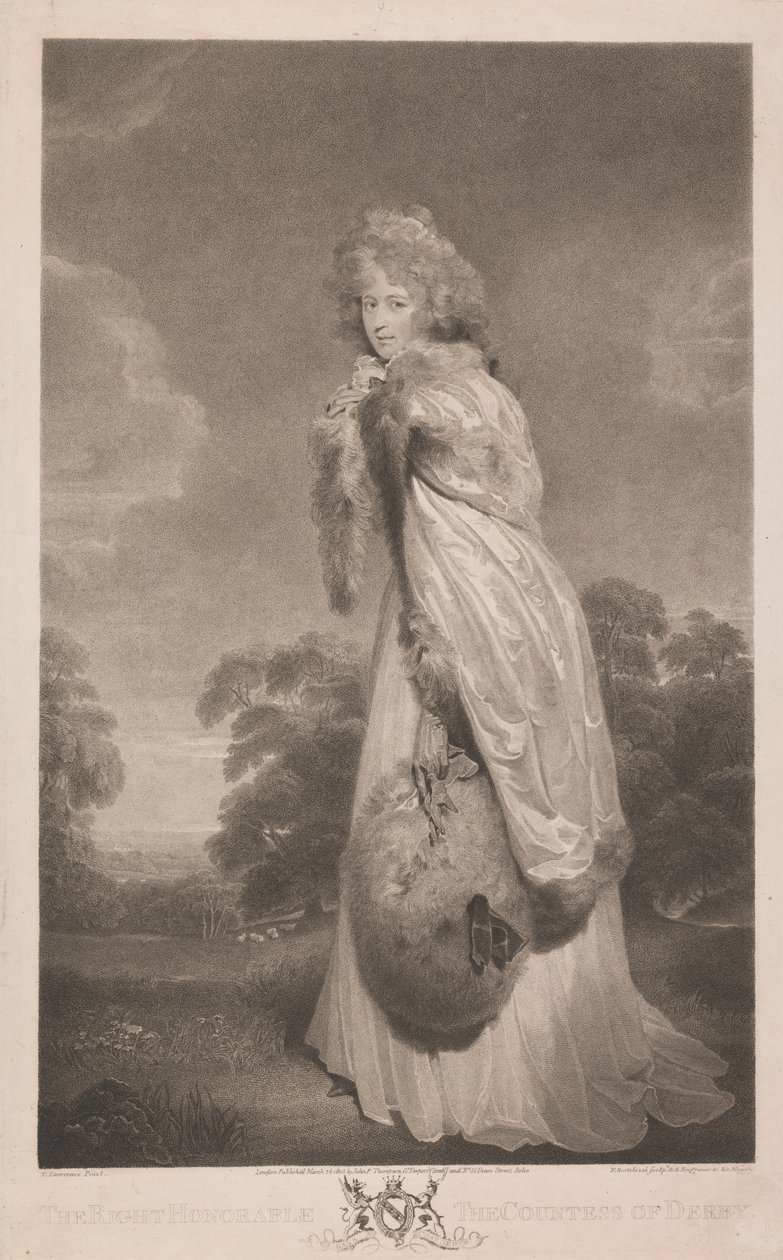Frøken Farren af Francesco Bartolozzi