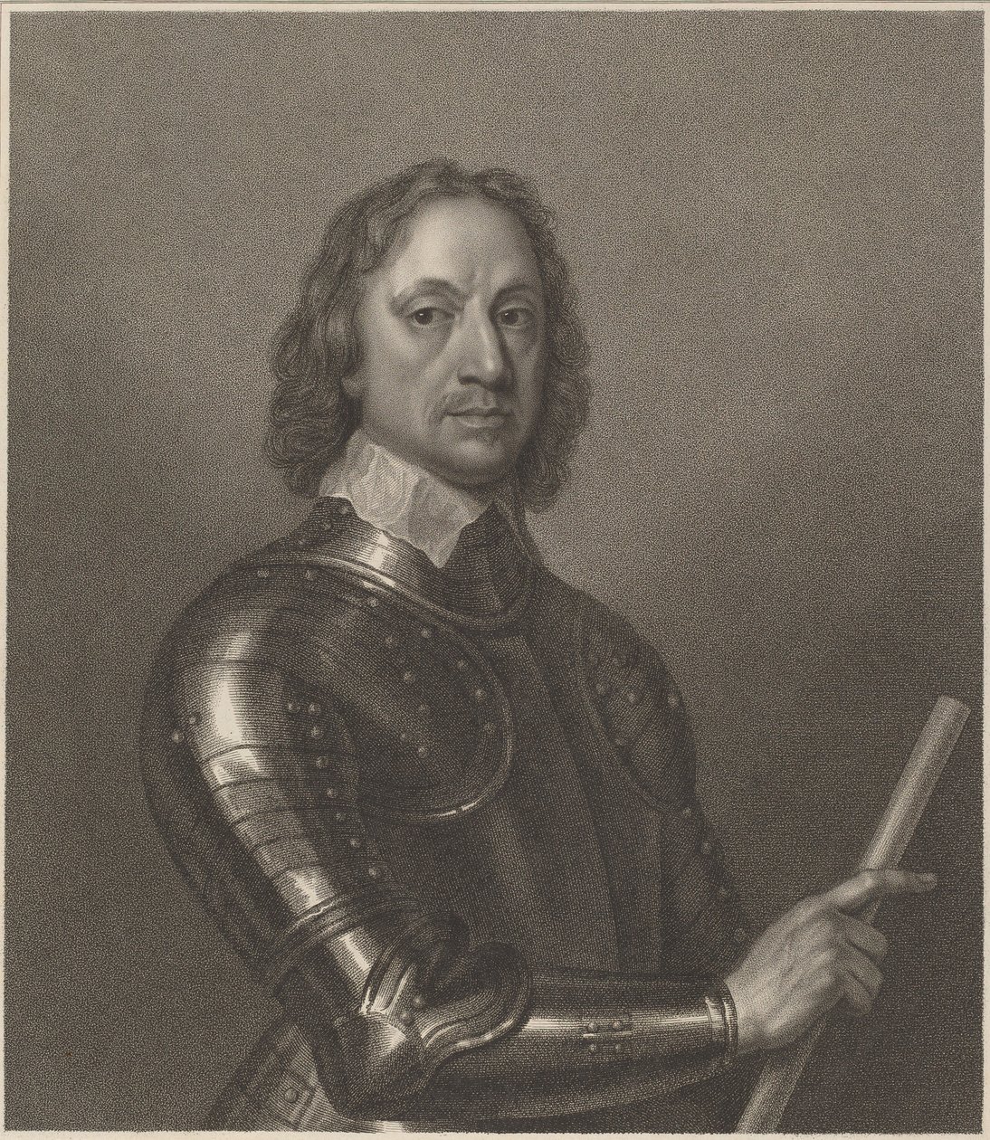Oliver Cromwell, 1802. af Francesco Bartolozzi