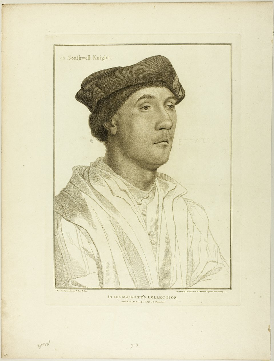 Sir Richard Southwell af Francesco Bartolozzi