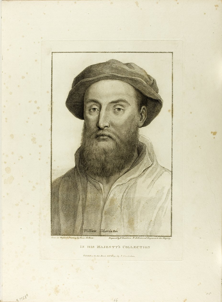 Sir William Sherington af Francesco Bartolozzi