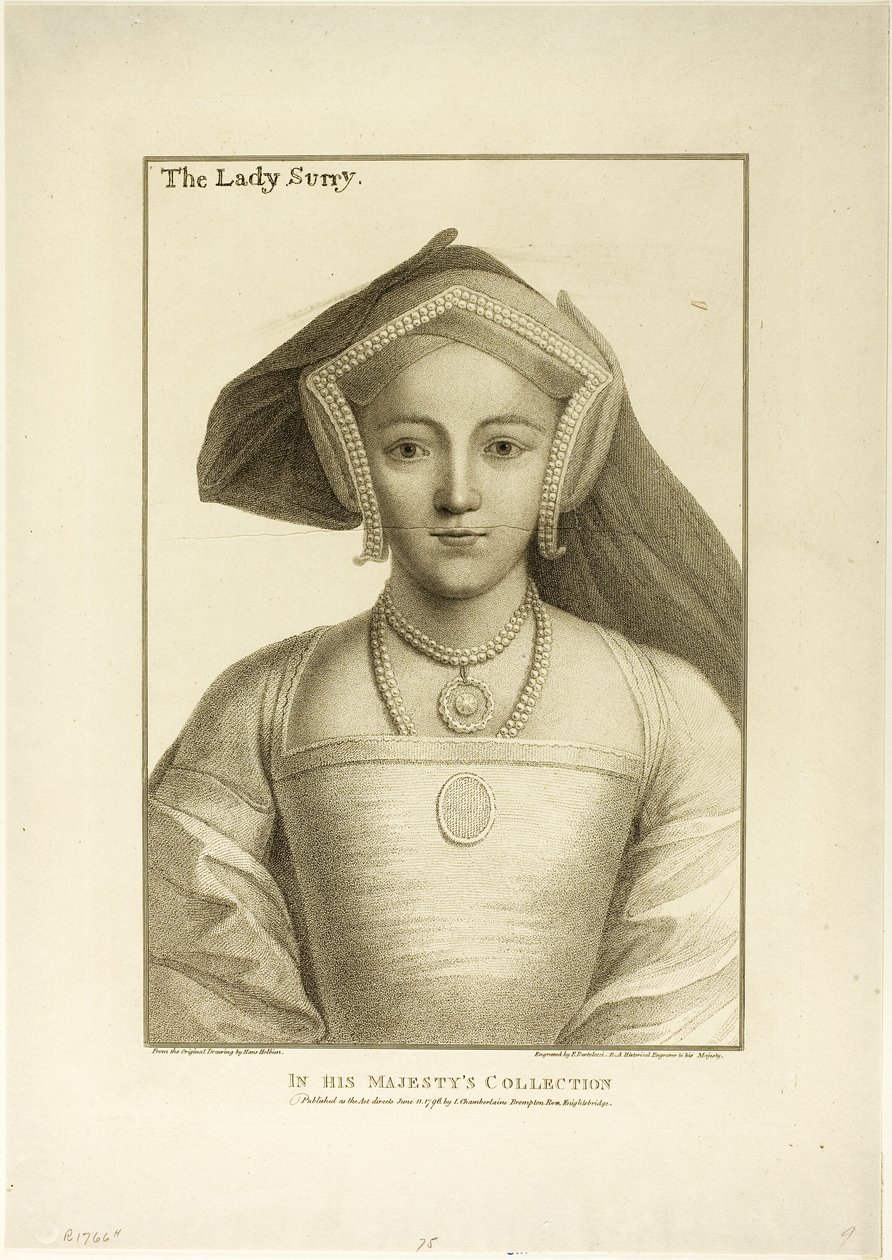 Lady Surrey af Francesco Bartolozzi