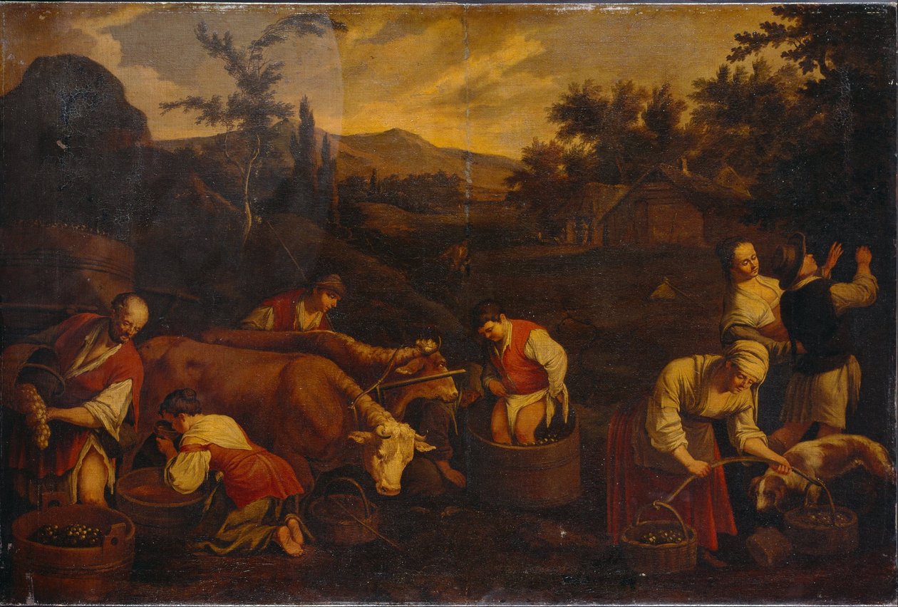 Efterår af Francesco Bassano the Younger