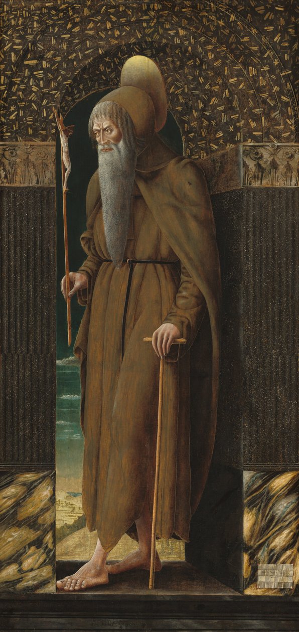 Sankt Jerome, ca. 14701475. af Francesco Benaglio