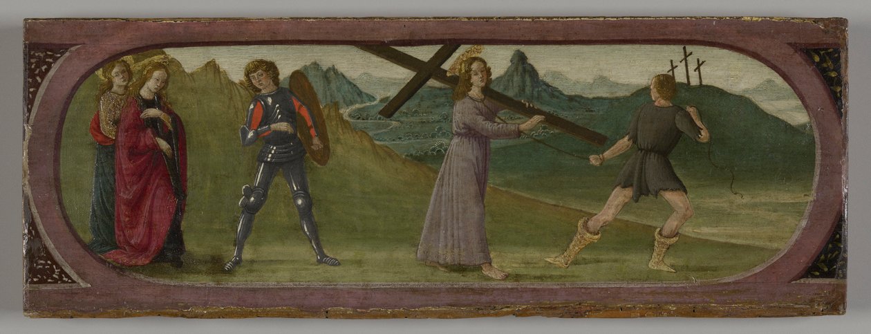 Vejen til Golgata af Francesco Botticini