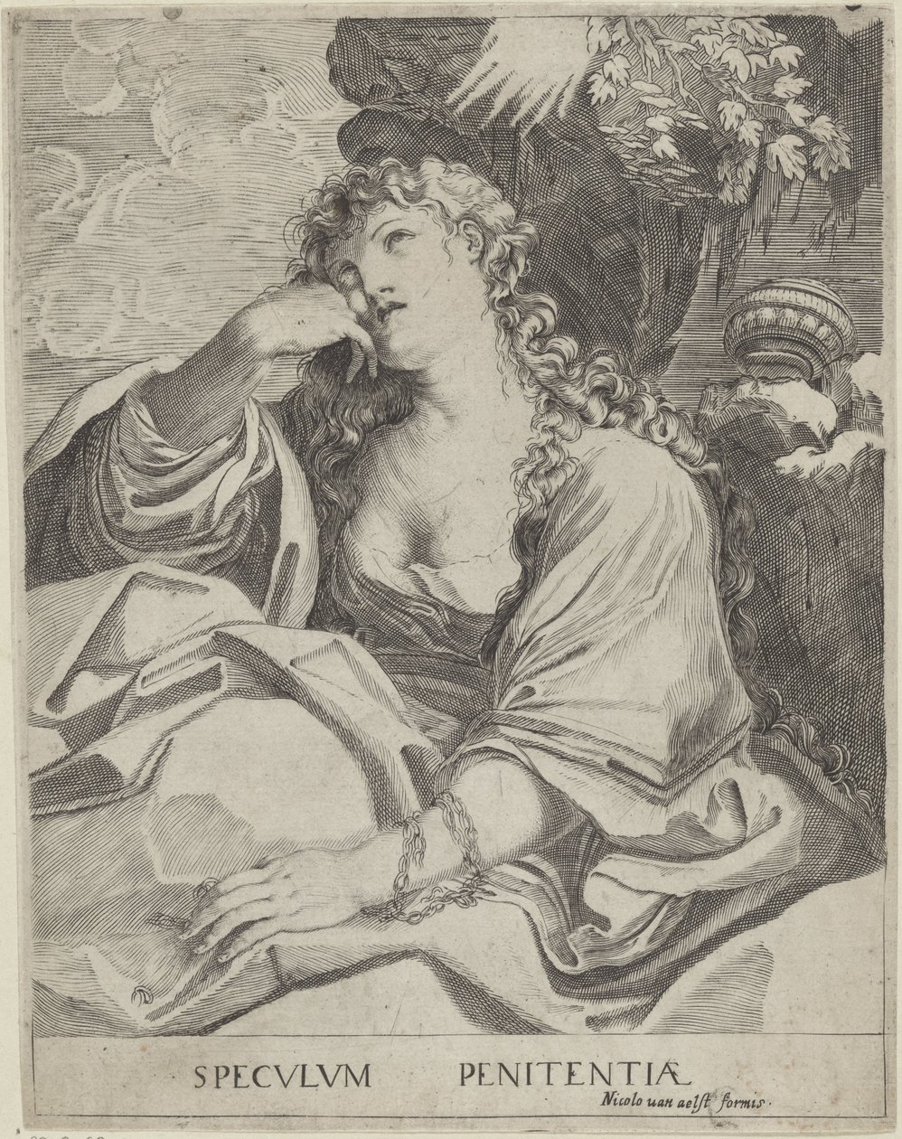 Maria Magdalena af Francesco Brizio (attributed to)