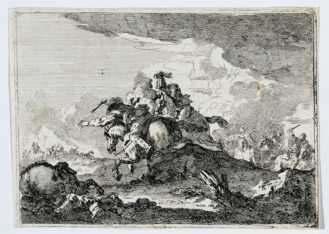 kavaleri kamp af Francesco Casanova